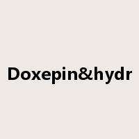 Doxepin&hydr是什么意思