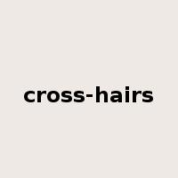 cross-hairs是什么意思