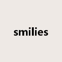 smilies是什么意思