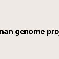 human genome project是什么意思
