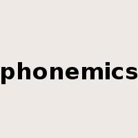 phonemics是什么意思