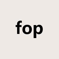 fop是什么意思