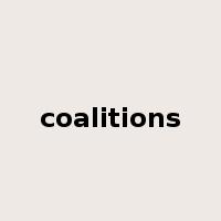 coalitions是什么意思