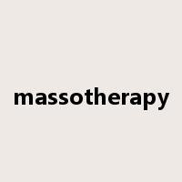 massotherapy是什么意思