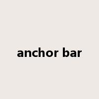 anchor bar是什么意思