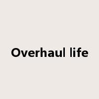 Overhaul life是什么意思