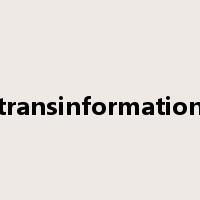 transinformation是什么意思