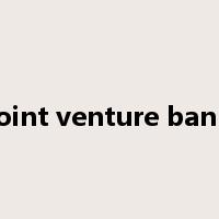 joint venture bank是什么意思