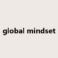 global mindset是什么意思