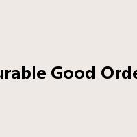Durable Good Orders是什么意思