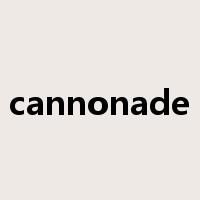 cannonade是什么意思