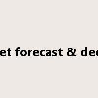 market forecast & decision是什么意思
