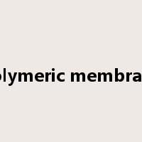 polymeric membrane是什么意思