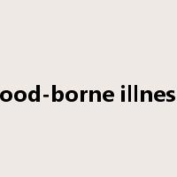 food-borne illness是什么意思