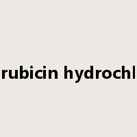 doxorubicin hydrochloride是什么意思