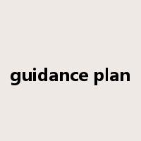 guidance plan是什么意思