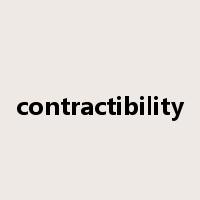 contractibility是什么意思