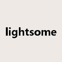 lightsome是什么意思