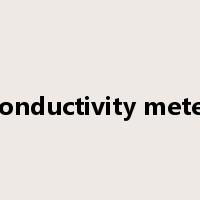 conductivity meter是什么意思