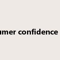 consumer confidence index是什么意思