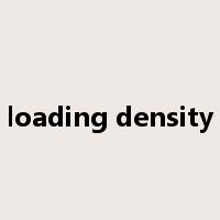 loading density是什么意思