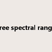 free spectral range是什么意思