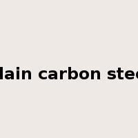 plain carbon steel是什么意思