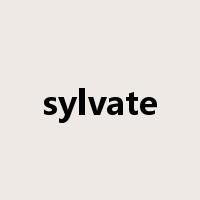 sylvate是什么意思