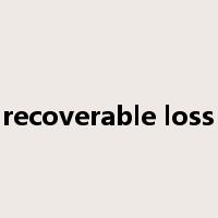 recoverable loss是什么意思
