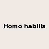 Homo habilis是什么意思