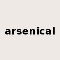 arsenical是什么意思