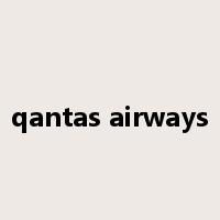 qantas airways是什么意思