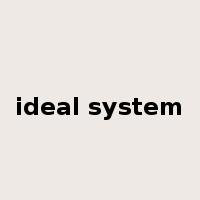 ideal system是什么意思