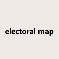 electoral map是什么意思