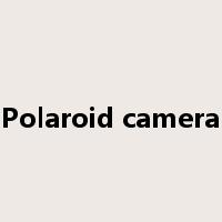 Polaroid camera是什么意思