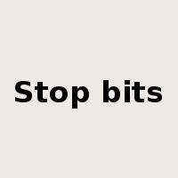 Stop bits是什么意思