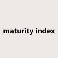 maturity index是什么意思