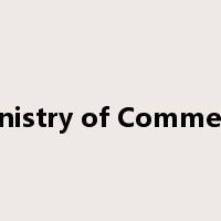 Ministry of Commerce是什么意思