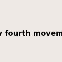 may fourth movement是什么意思