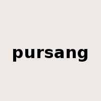 pursang是什么意思