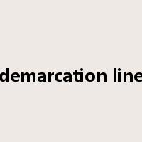 demarcation line是什么意思