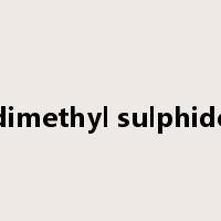 dimethyl sulphide是什么意思