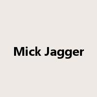 Mick Jagger是什么意思