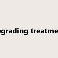 degrading treatment是什么意思