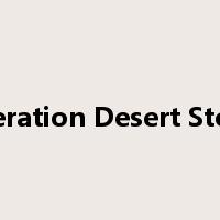Operation Desert Storm是什么意思