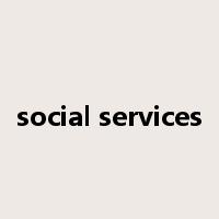 social services是什么意思