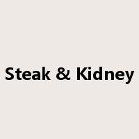 Steak & Kidney是什么意思