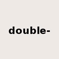 double-是什么意思