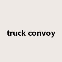 truck convoy是什么意思
