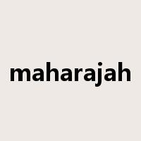 maharajah是什么意思